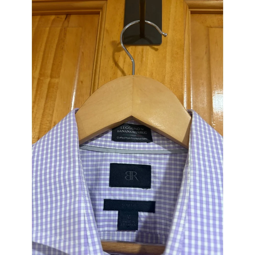 Banana Republic Leggiuno Italian Fabric Slim Fit Shirt M